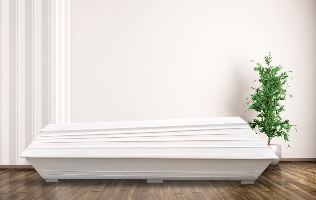 Coffin horizontal