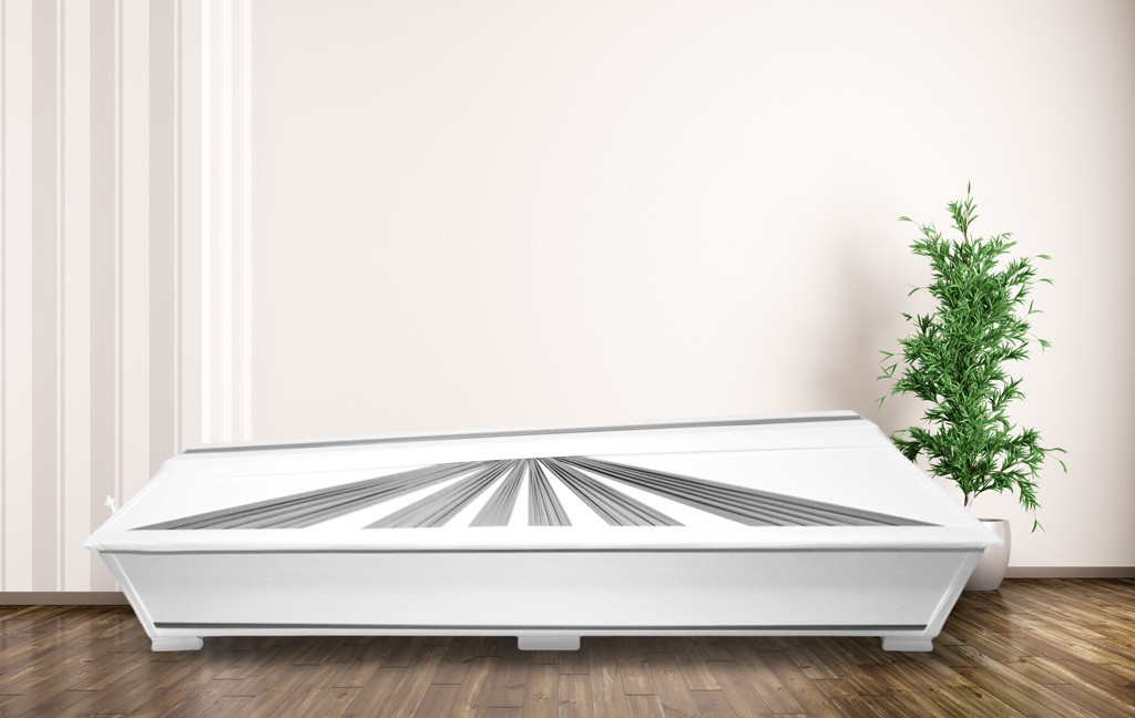 Coffin with 6 beams
