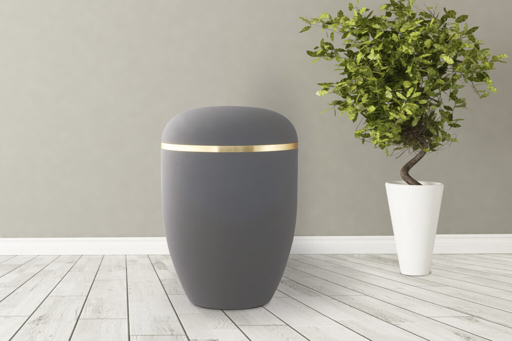 Biolagunev urn UX3 Grafiitinharmaa
