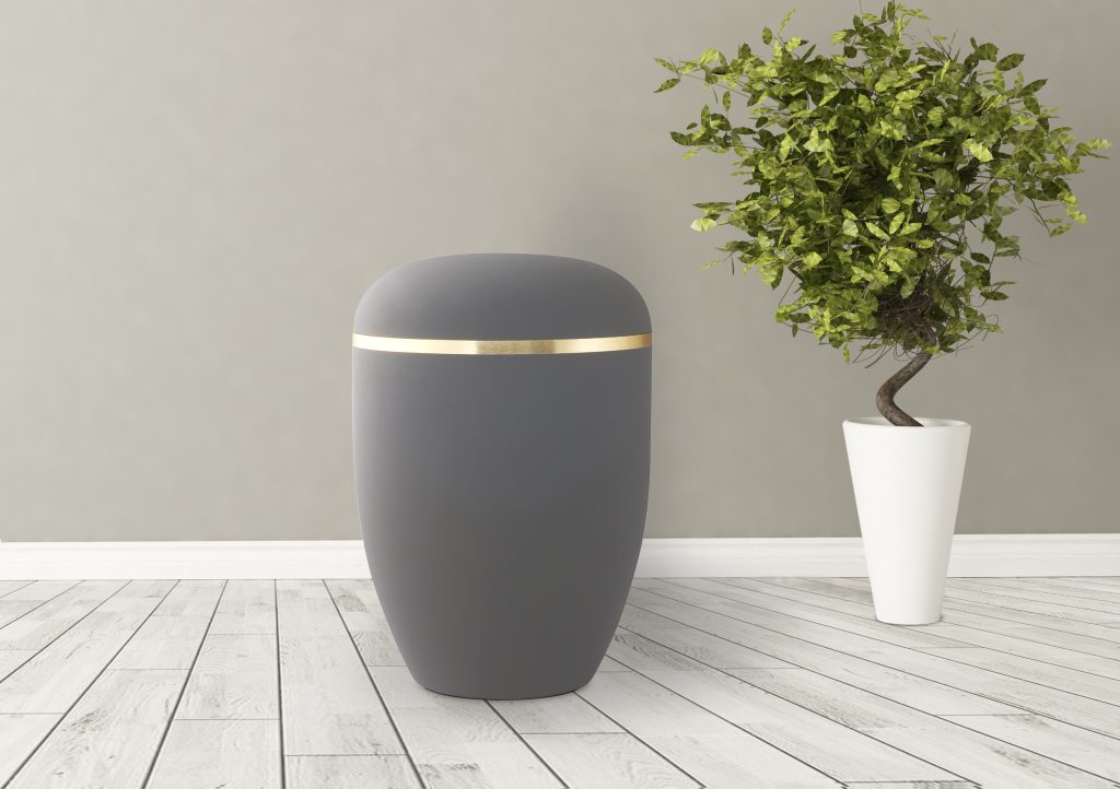 Biolagunev urn UX3 Grafiitinharmaa